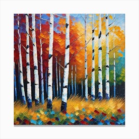 Birch Trees 16 Canvas Print