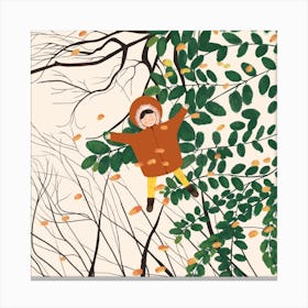 Flying Square Canvas Print