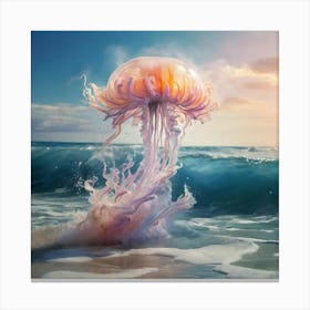 Jellyfish 1 Canvas Print