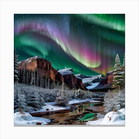 Aurora Borealis 2 Canvas Print