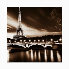 Eiffel Tower 15 Canvas Print