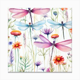 Dragonflies 10 Canvas Print