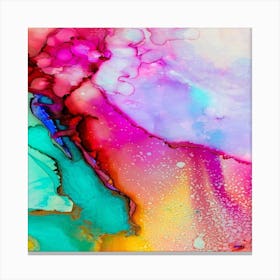 Abstract Watercolor Painting Canvas Print