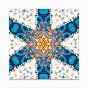 Psychedelic Star 3 Canvas Print