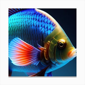 Flamingo Fish Canvas Print