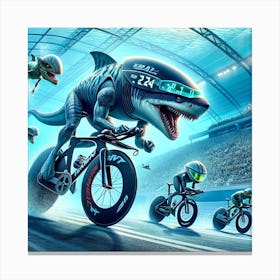 Hybrids racing Canvas Print