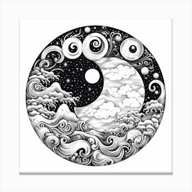 Yin Yang 29 Canvas Print