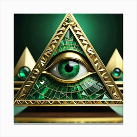 All Seeing Eye Canvas Print