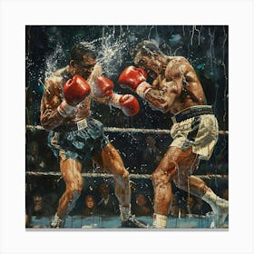 Boxing Ring 3 Canvas Print