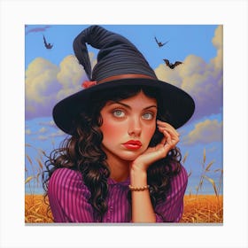 Witches Hat Canvas Print