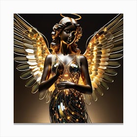 Angel Statue 5 Canvas Print