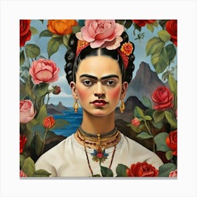 Frida Kahlo Canvas Print