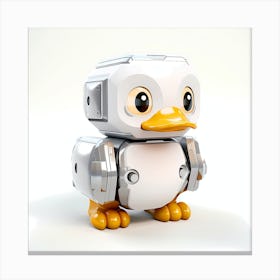 Robot Duck 2 Canvas Print