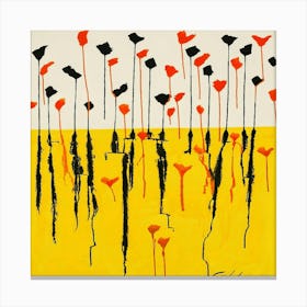 Drops (1970) Canvas Print