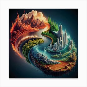 Of The Earth Canvas Print