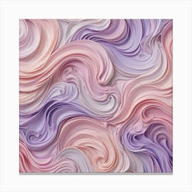 Abstract Wavy Texture Background Canvas Print