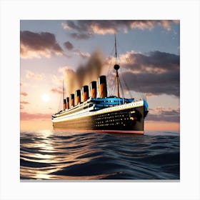 Titanic 1 Canvas Print