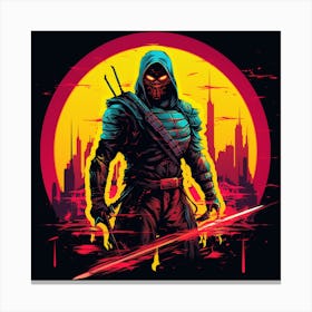 Shinobi 5 Canvas Print