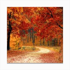 Autumn Leaves Canvas Print