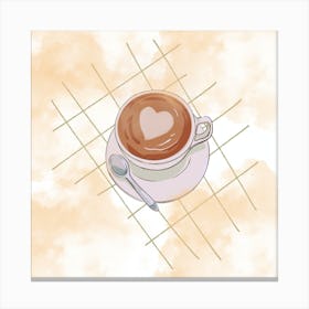 Cup Of Coffee Canvas Print