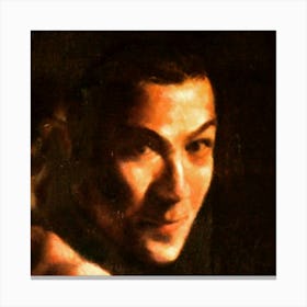 Portrait Of A Man 2 Canvas Print
