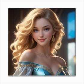 Cinderella 43 Canvas Print