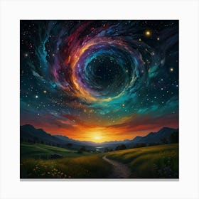 Spiral Galaxy 3 Canvas Print