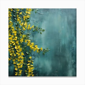 Yellow Flowers 1 Canvas Print