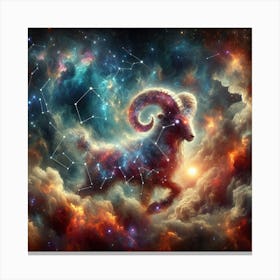 Aries Nebula #4 Canvas Print