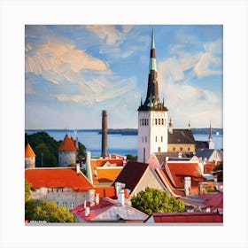 Tallinn 3 Canvas Print