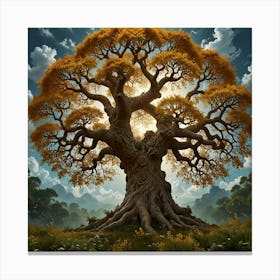 Tree Of Life 32 Canvas Print