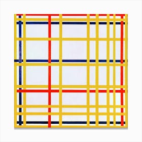 Piet Mondrian S New York City I (1942) Canvas Print