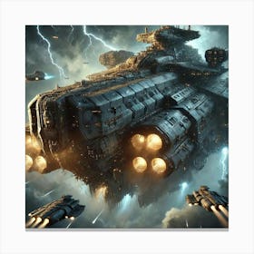 Thunderhead Dreadnought Canvas Print