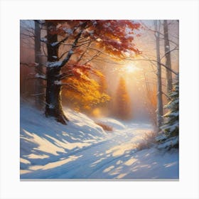 Winter'S Day 1 Canvas Print