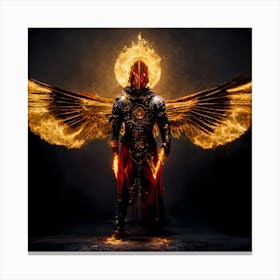 Angel Of Fire Canvas Print