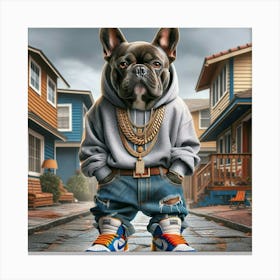 French Bulldog 3 Canvas Print