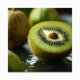 Kiwi Fruit 1 Canvas Print