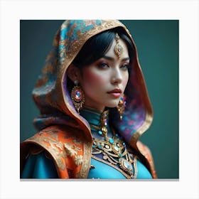 Asian Beauty 18 Canvas Print