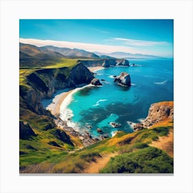 Channel Islands Canvas Print