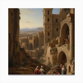 City Of Jesus Canvas Print