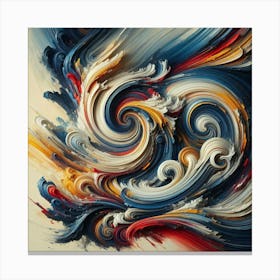 Abstract Painting 40 Canvas Print