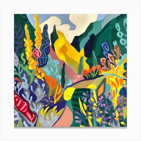 'Garden In Bloom' 1 Canvas Print