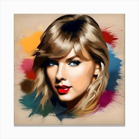 Taylor Swift 2 Canvas Print