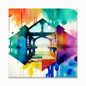 Rainbow Bridge 4 Canvas Print