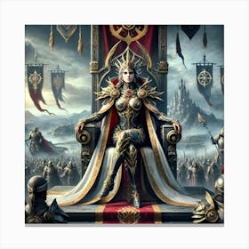 Queen Sorath Conqueror Vision Canvas Print