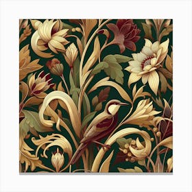 Floral Pattern 1 Canvas Print