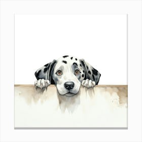 Dalmatian Dog 1 Canvas Print