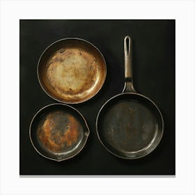 Frying Pans 1 Canvas Print