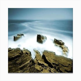 Rocky Shore Canvas Print