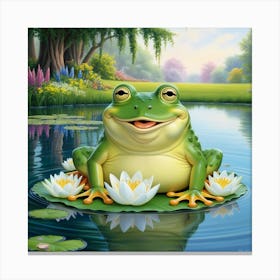 Frog 1 Canvas Print